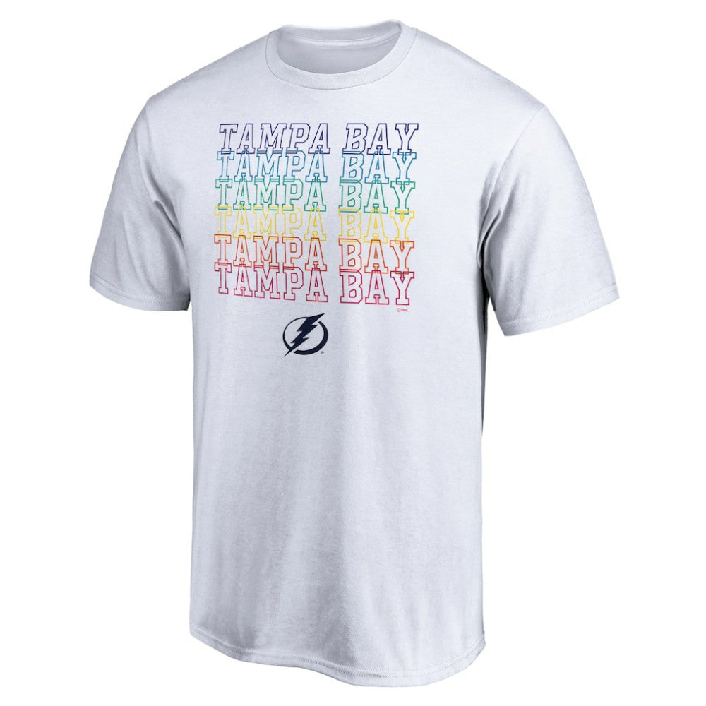 Tampa Bay Lightning City Pride T-Shirt - White - NHL 4257415