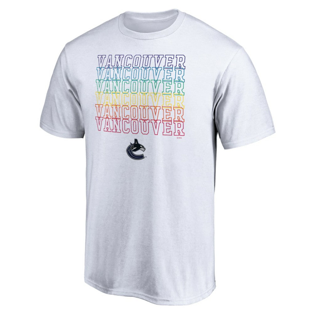 Vancouver Canucks City Pride T-Shirt - White - NHL 4257417