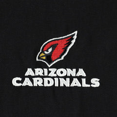 Arizona Cardinals Dunbrooke Big & Tall Dakota Canvas Hoodie Full-Zip Jacket Black