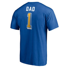Buffalo Sabres Number One Dad Logo T-Shirt - Royal - NHL 4258751
