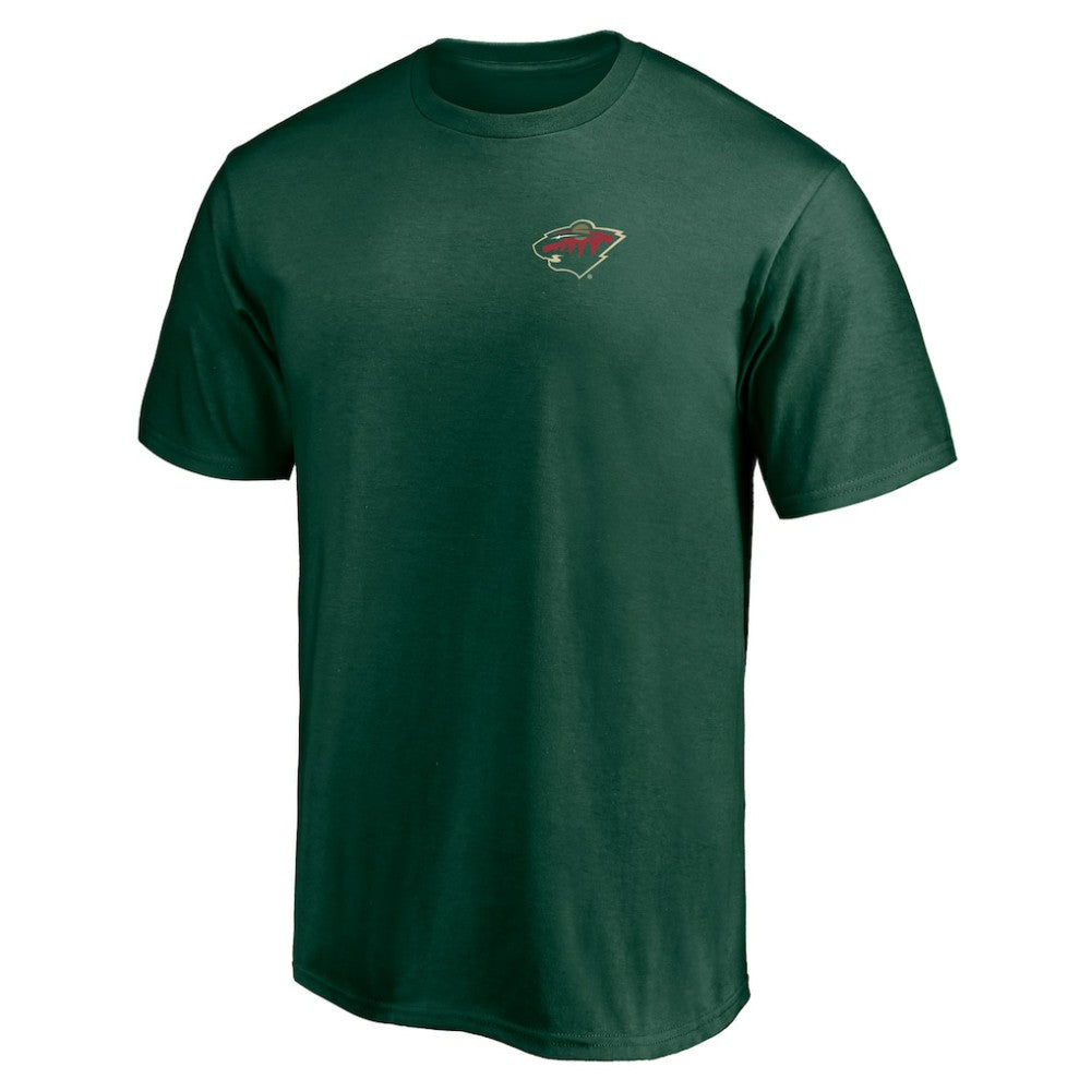 Minnesota Wild Number One Dad Logo T-Shirt - Green - NHL 4258762