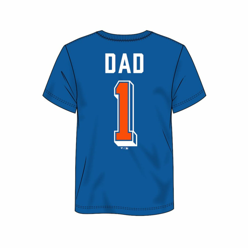 New York Islanders Number One Dad Logo T-Shirt - Royal - NHL 4258766