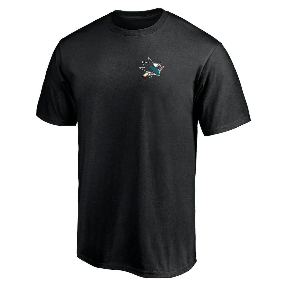 San Jose Sharks Number One Dad Logo T-Shirt - Black - NHL 4258771