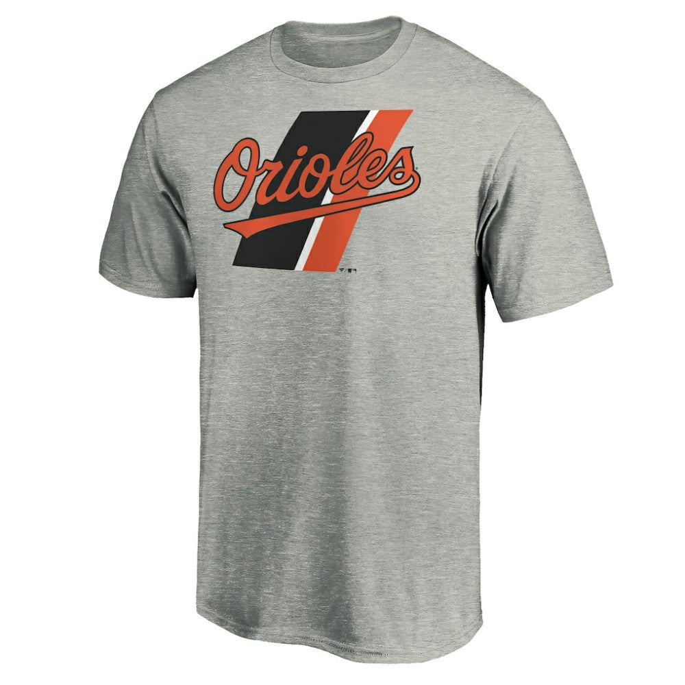Baltimore Orioles Team Prep T-Shirt - Heathered Gray - MLB Discount