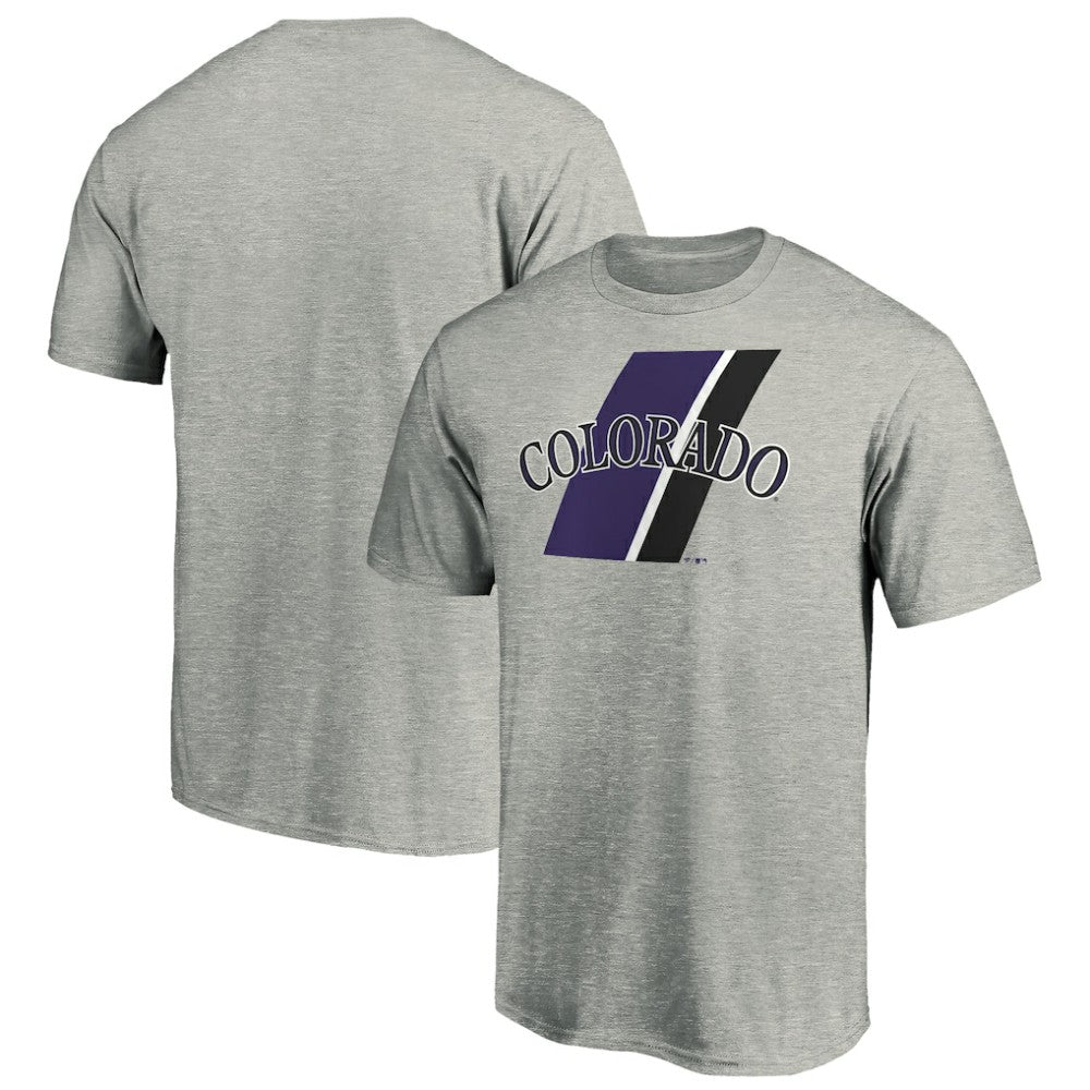 Colorado Rockies Team Prep T-Shirt - Heathered Gray - MLB on Sale