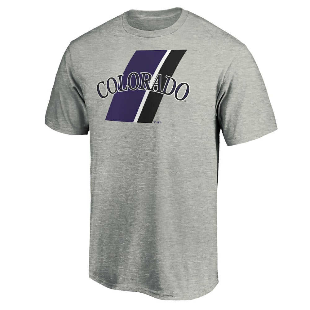 Colorado Rockies Team Prep T-Shirt - Heathered Gray - MLB on Sale