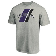 Colorado Rockies Team Prep T-Shirt - Heathered Gray - MLB on Sale