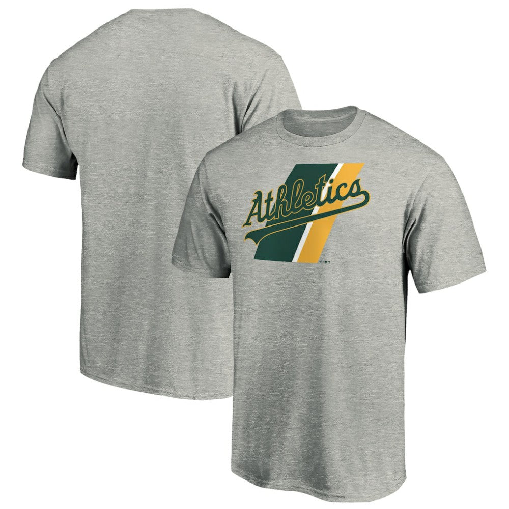 Athletics Team Prep T-Shirt - Heathered Gray - MLB Sale