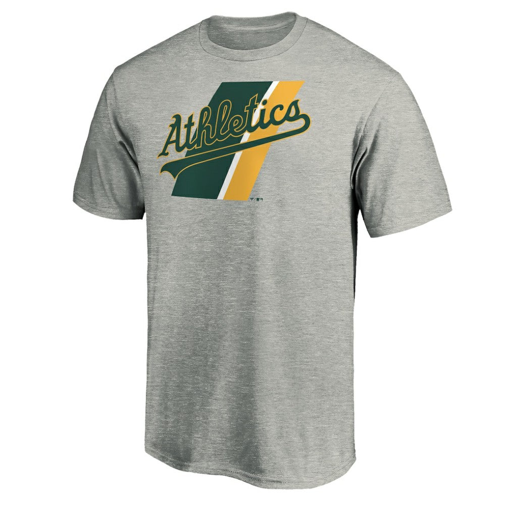 Athletics Team Prep T-Shirt - Heathered Gray - MLB Sale