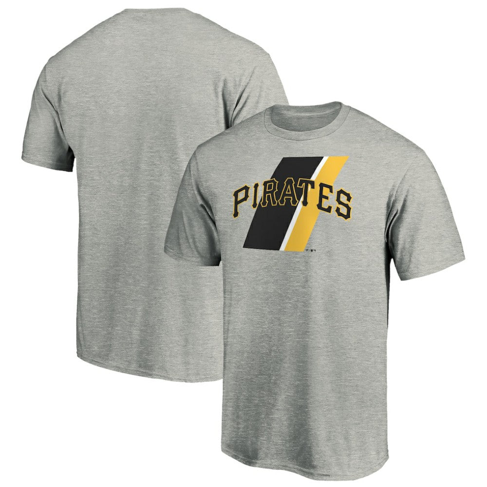 Pittsburgh Pirates Team Prep T-Shirt - Heathered Gray - MLB Sale