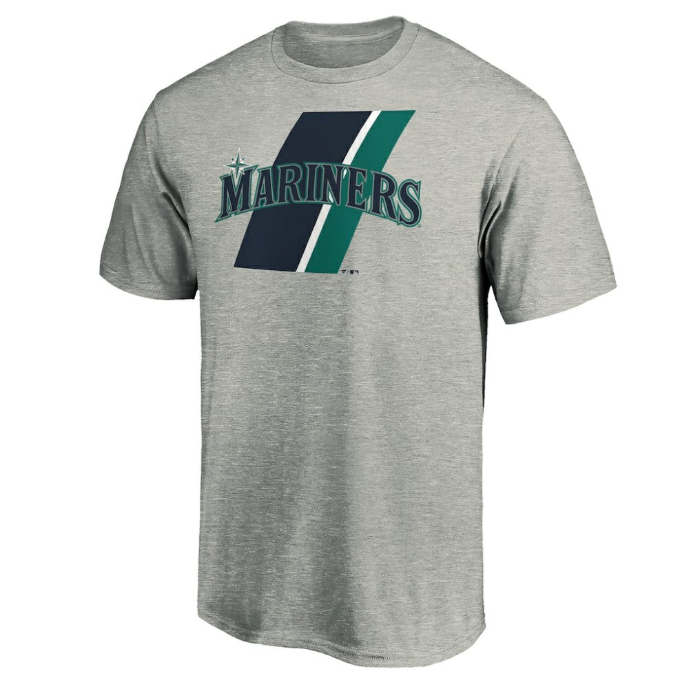 Seattle Mariners Team Prep T-Shirt - Heathered Gray - MLB Discount