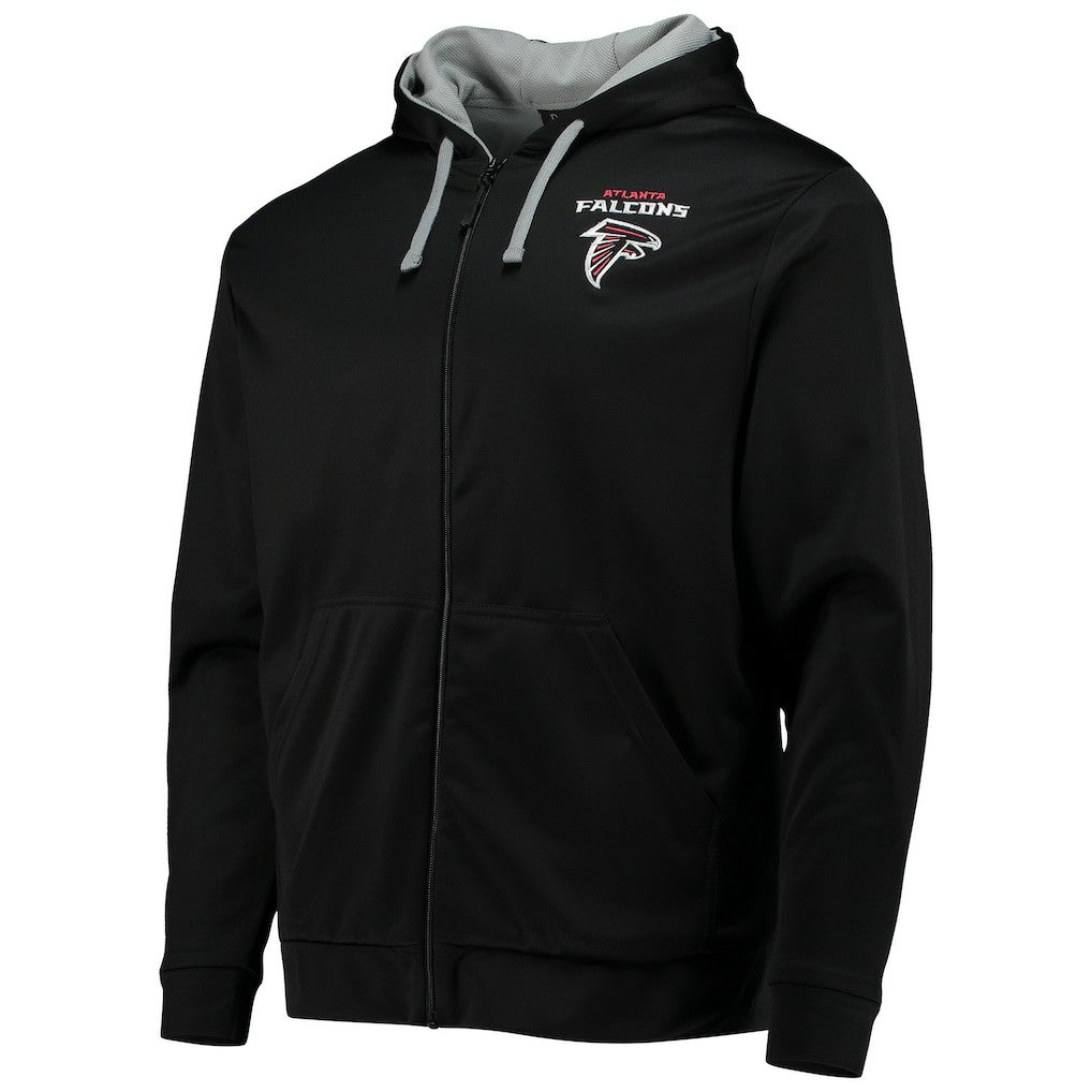 Atlanta Falcons Dunbrooke Apprentice Full-Zip Hoodie Black/Gray