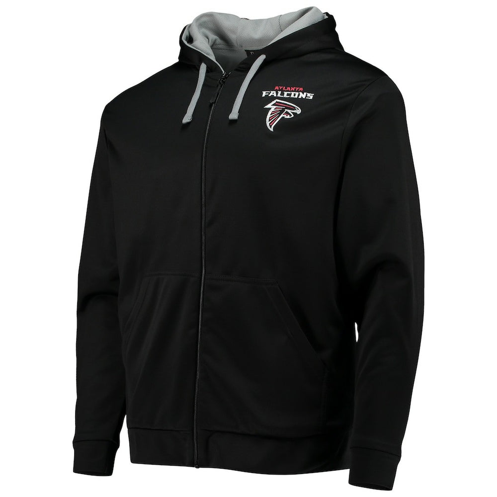 Atlanta Falcons Dunbrooke Apprentice Full-Zip Hoodie Black/Gray