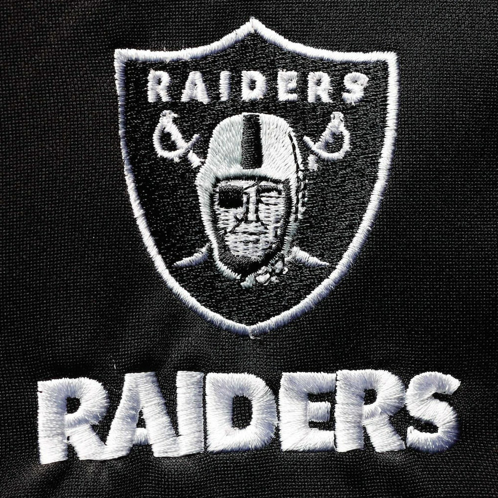Las Vegas Raiders Dunbrooke Apprentice Full-Zip Hoodie Black/Gray