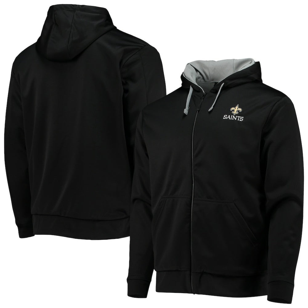 New Orleans Saints Dunbrooke Apprentice Full-Zip Hoodie Black/Gray