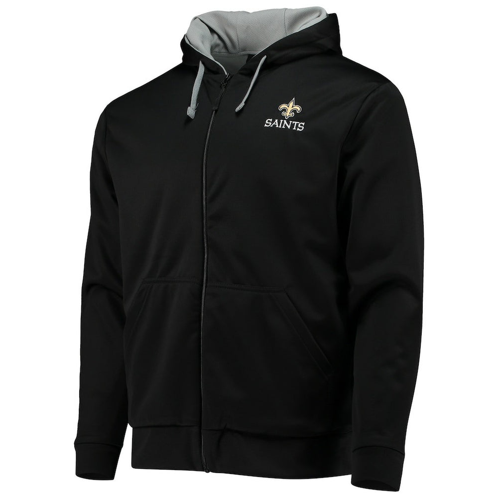 New Orleans Saints Dunbrooke Apprentice Full-Zip Hoodie Black/Gray