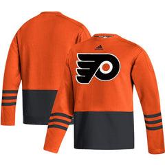Philadelphia Flyers adidas Logo AEROREADY Pullover Sweater - Orange - NHL 4259628