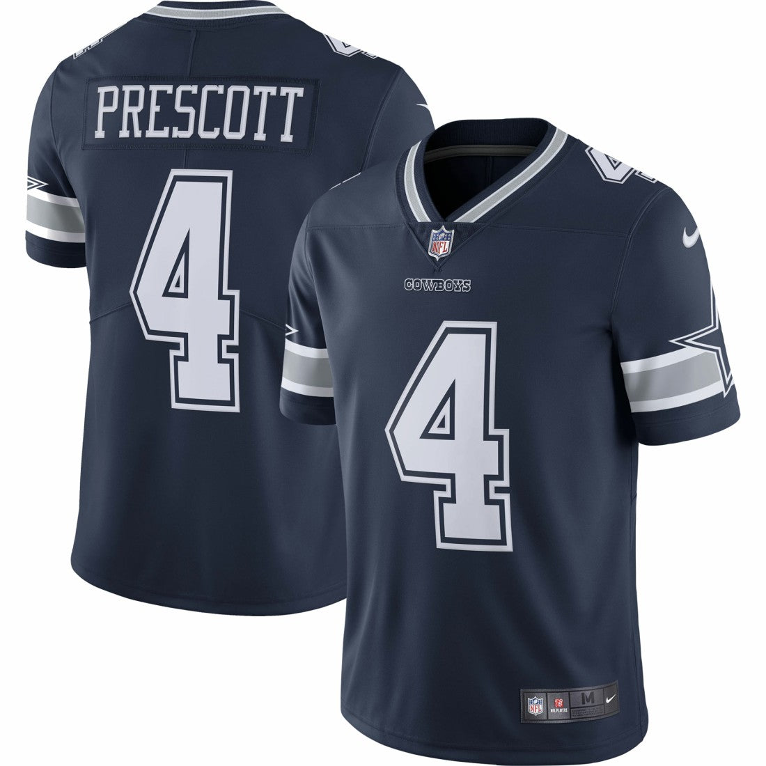 Nike Dak Prescott Dallas Cowboys Vapor Limited Player Jersey Navy