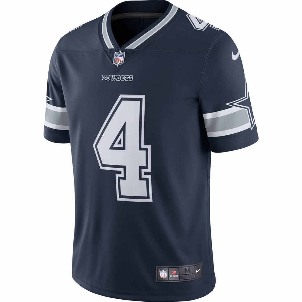 Nike Dak Prescott Dallas Cowboys Vapor Limited Player Jersey Navy