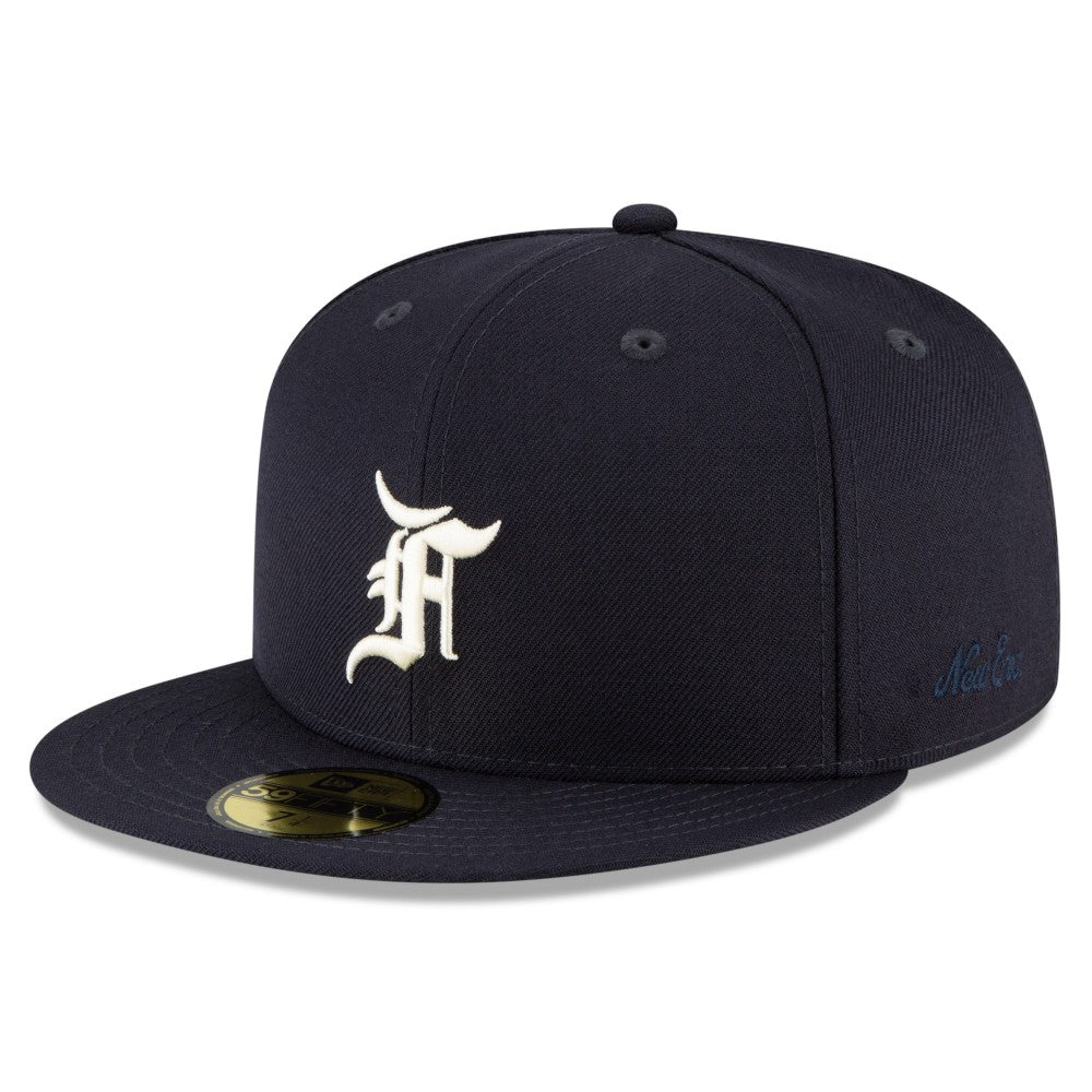 MLB New Era Fear of God Essentials 59FIFTY Fitted Hat - Navy - New Era Discount