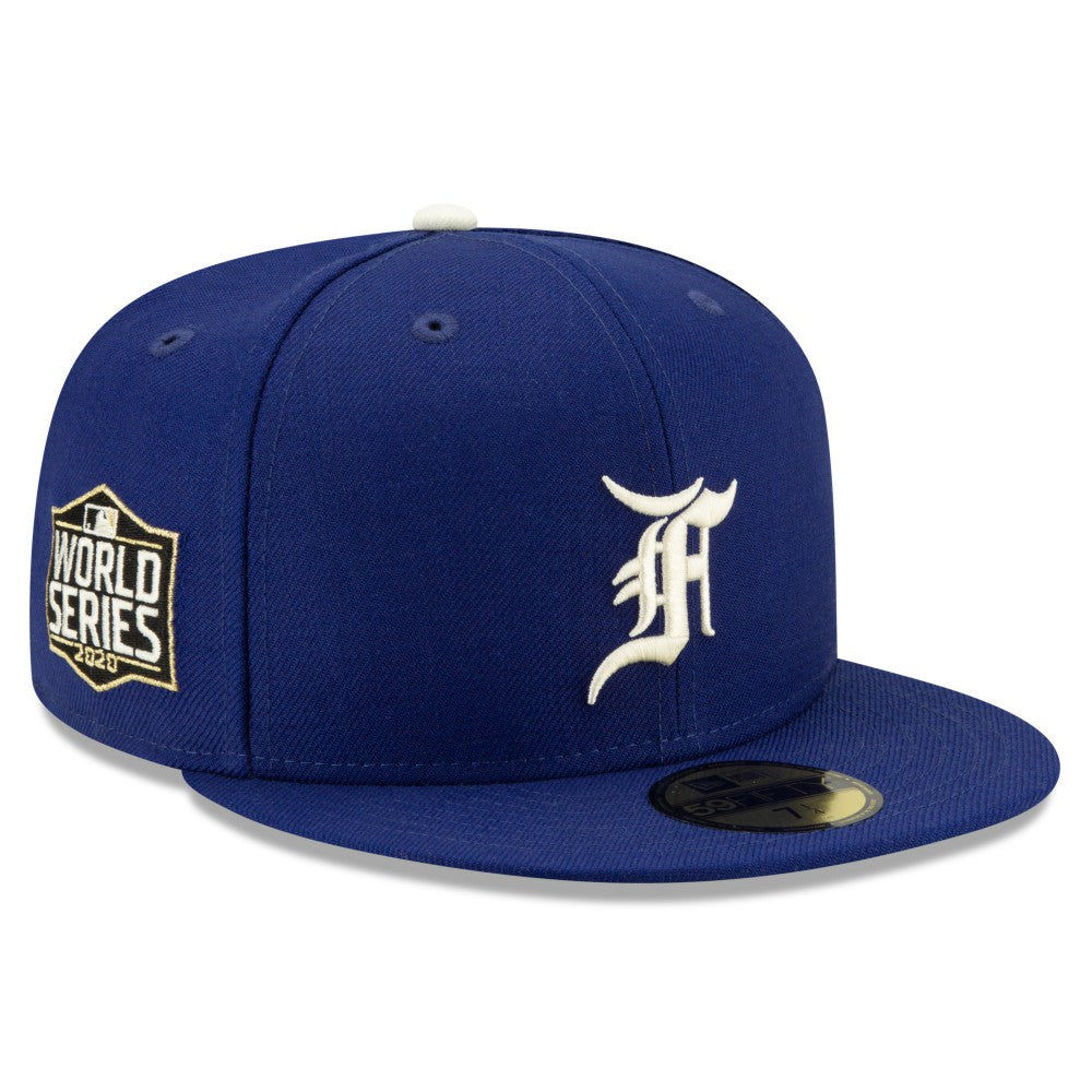 MLB New Era Fear of God Essentials 59FIFTY Fitted Hat - Royal - New Era on Sale