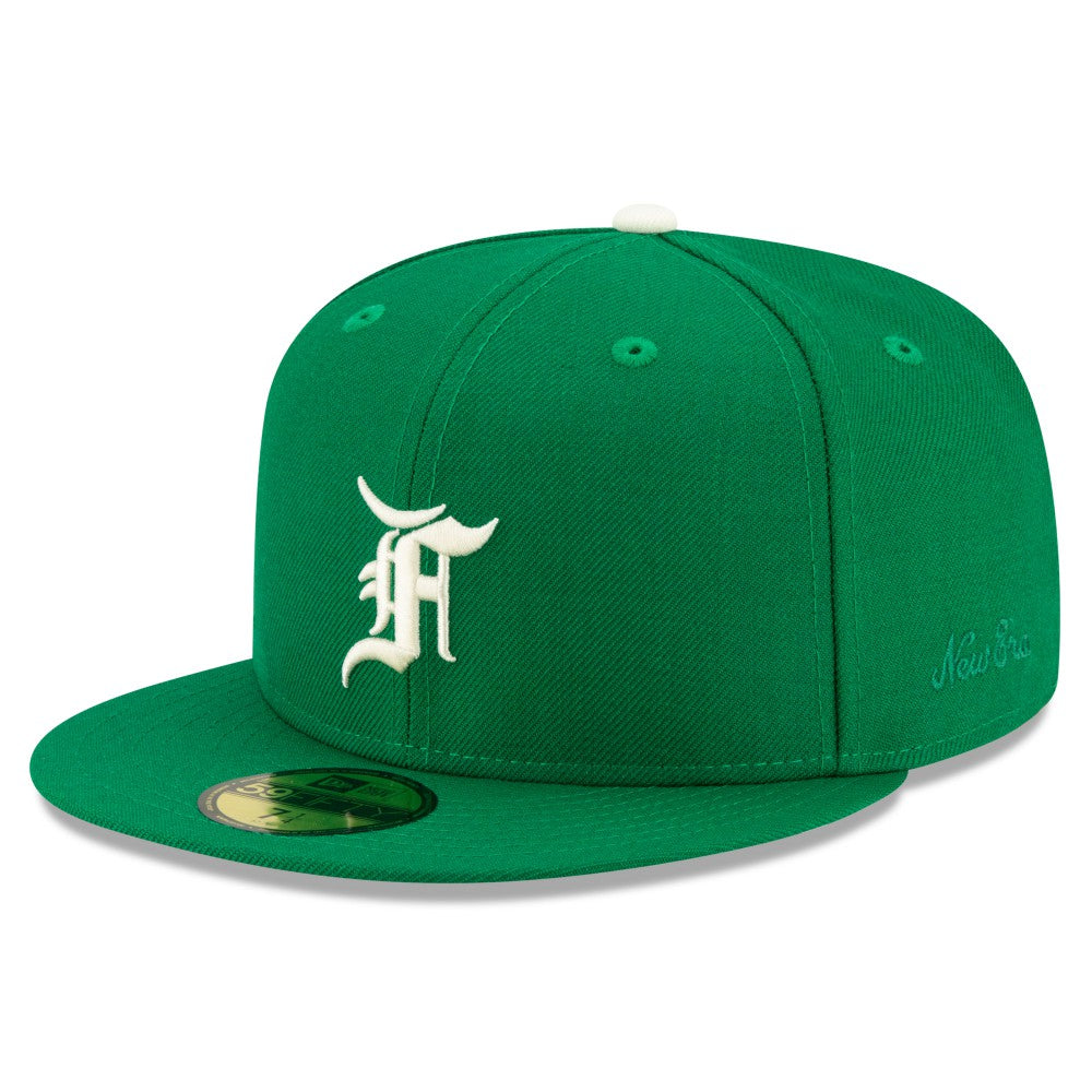 MLB New Era Fear of God Essentials 59FIFTY Fitted Hat - Kelly Green - New Era Online