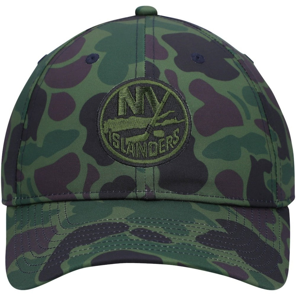 New York Islanders adidas Locker Room Slouch Adjustable Hat - Camo - NHL 4265572