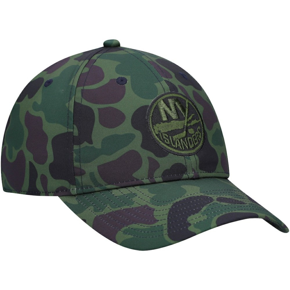 New York Islanders adidas Locker Room Slouch Adjustable Hat - Camo - NHL 4265572