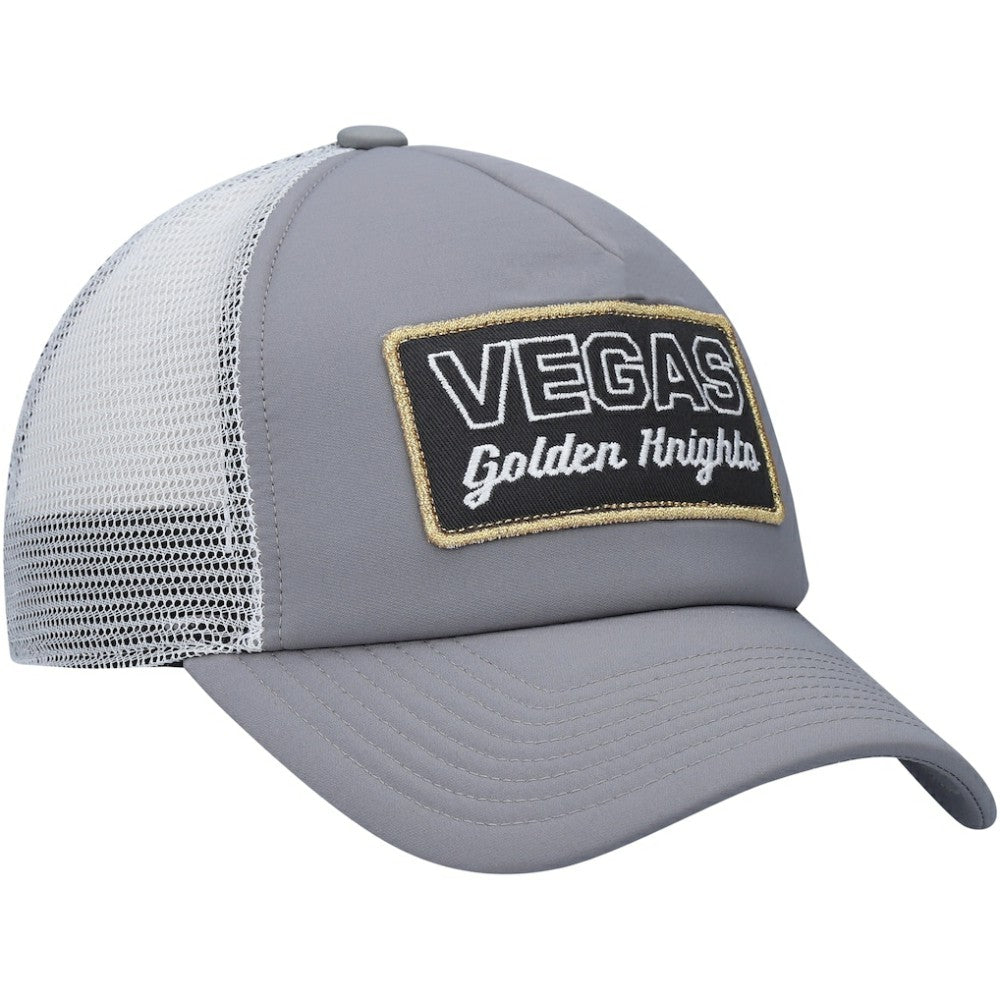 Vegas Golden Knights adidas Locker Room Foam Trucker Snapback Hat - Gray/White - NHL 4265618