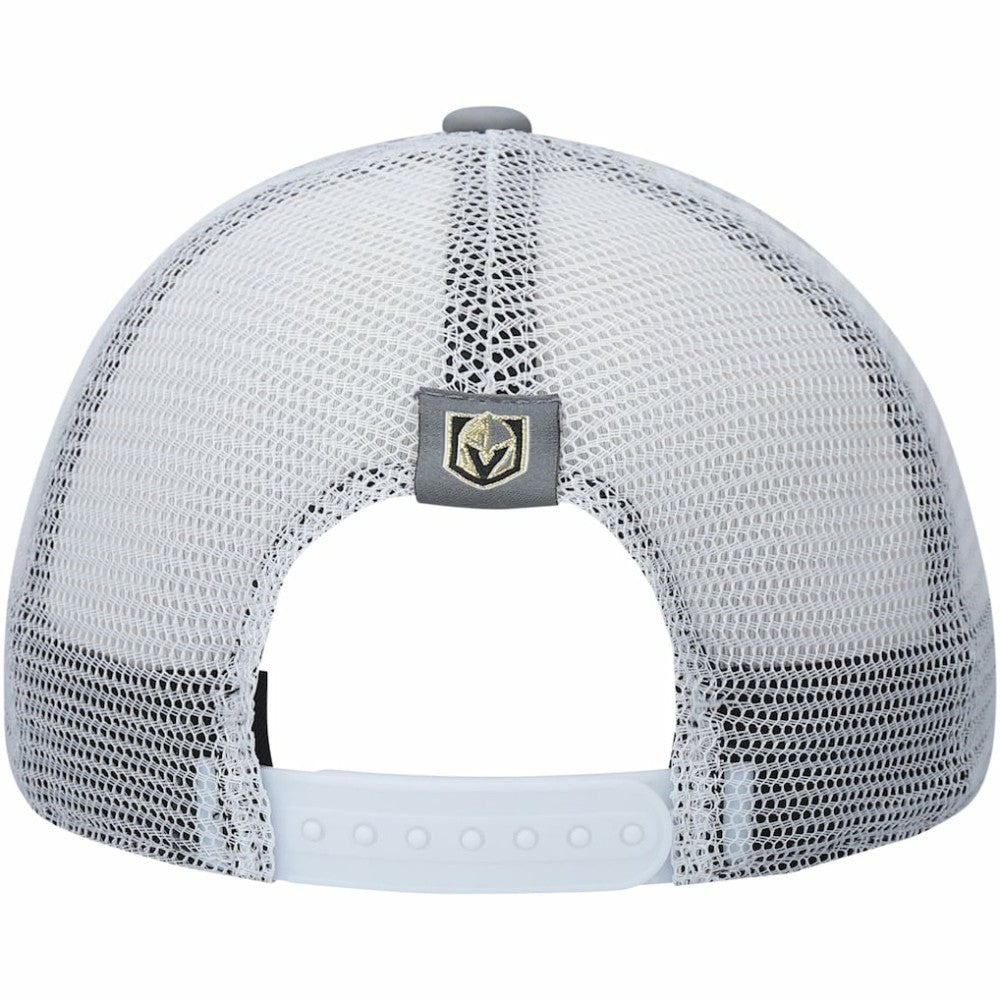 Vegas Golden Knights adidas Locker Room Foam Trucker Snapback Hat - Gray/White - NHL 4265618