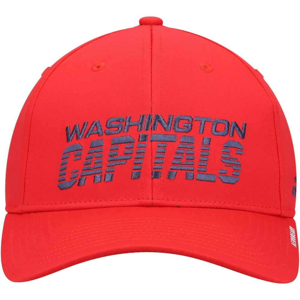 Washington Capitals adidas 2021 Locker Room AEROREADY Flex Hat - Red - NHL 4265682