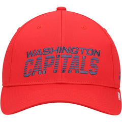 Washington Capitals adidas 2021 Locker Room AEROREADY Flex Hat - Red - NHL 4265682