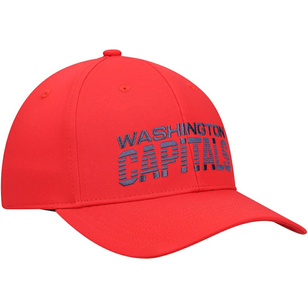 Washington Capitals adidas 2021 Locker Room AEROREADY Flex Hat - Red - NHL 4265682
