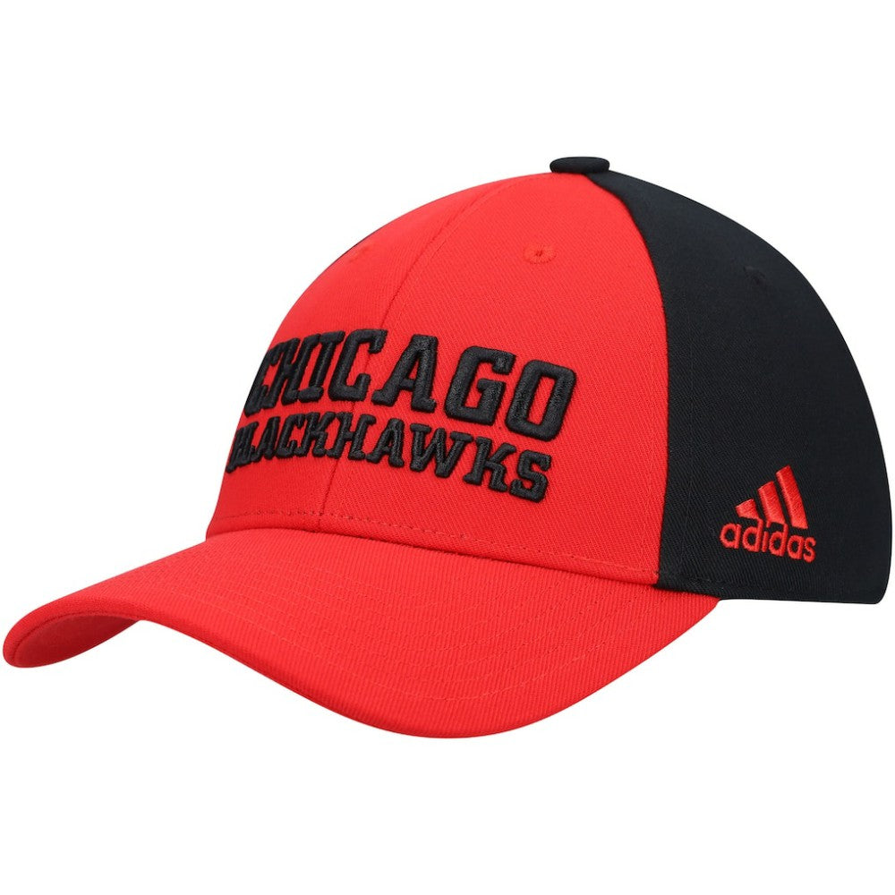 Chicago Blackhawks adidas Locker Room Adjustable Hat - Red - NHL 4265720