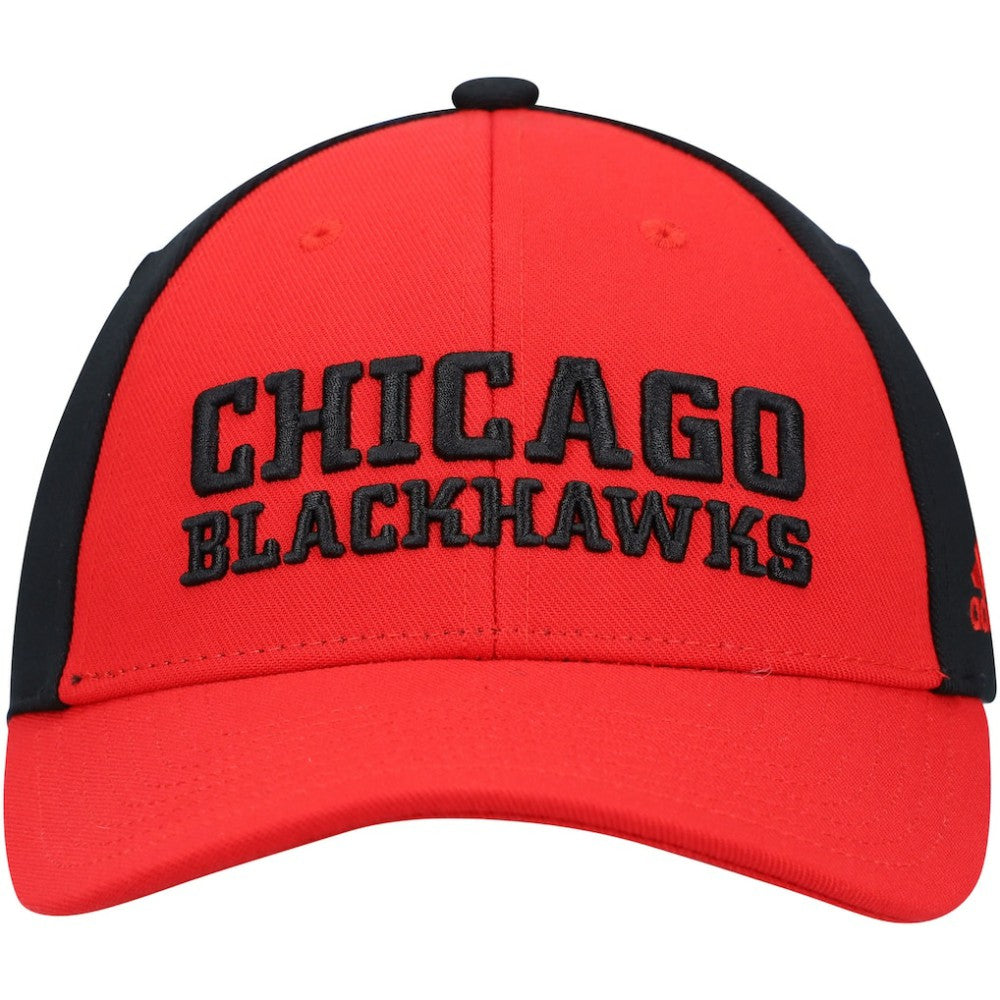 Chicago Blackhawks adidas Locker Room Adjustable Hat - Red - NHL 4265720