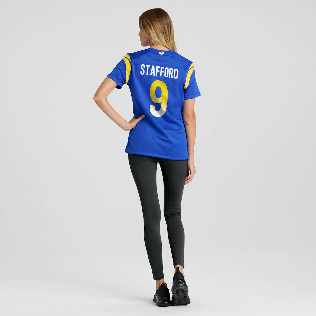Nike Matthew Stafford Los Angeles Rams Women's Player Jersey Royal