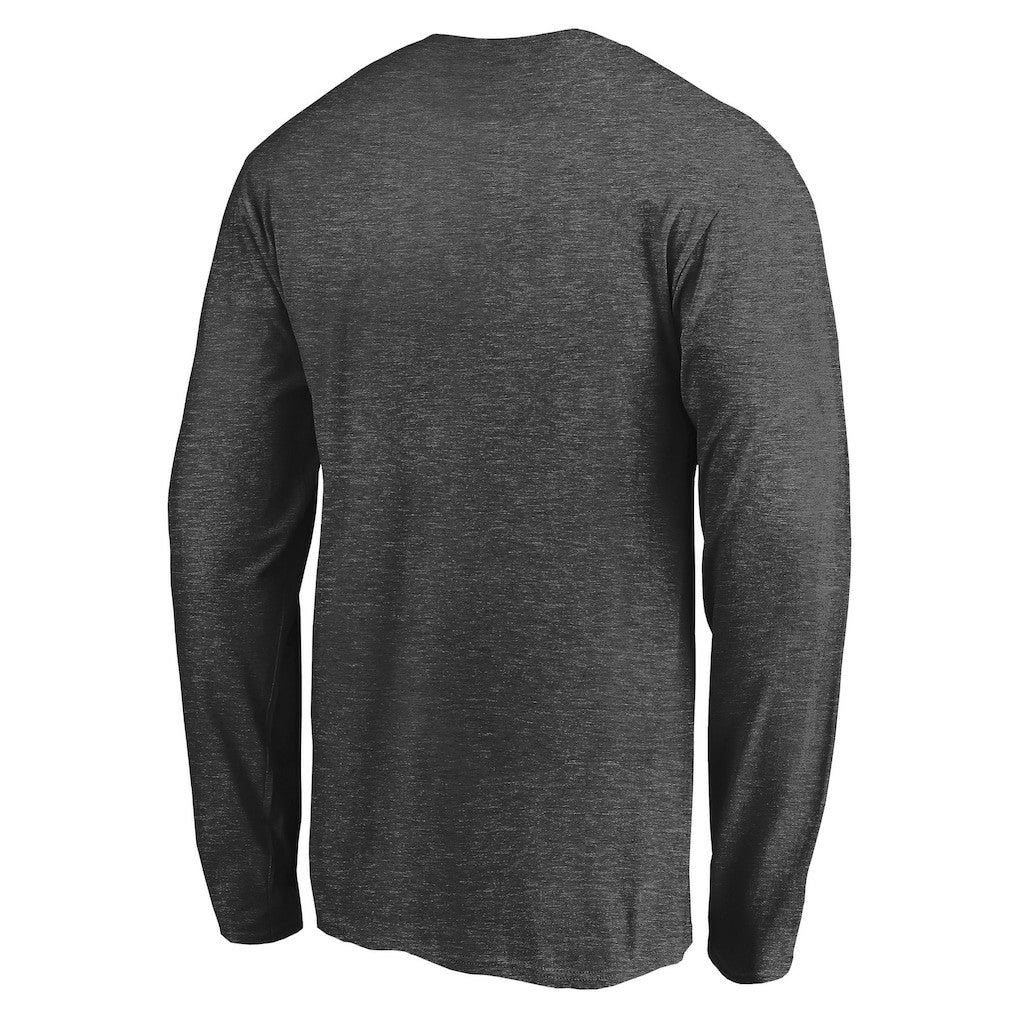 Fanatics Los Angeles Rams Big & Tall Primary Logo Long Sleeve T-Shirt Heathered Charcoal
