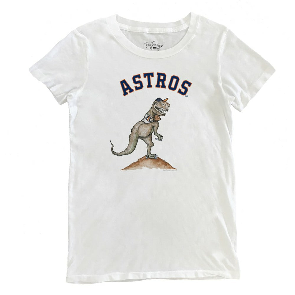 Houston Astros Tiny Turnip Women's TT Rex T-Shirt - White - MLB Online