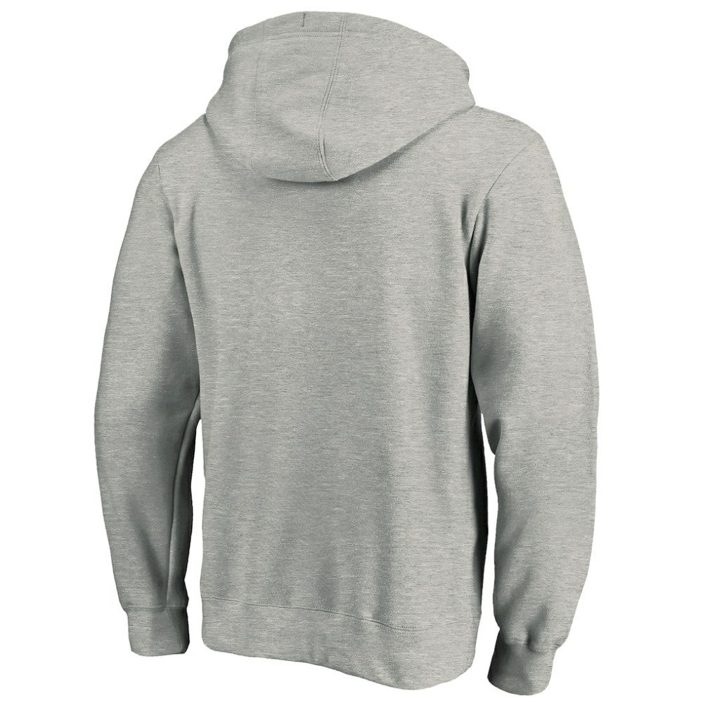 Toronto Maple Leafs Primary Team Logo Fleece Fitted Pullover Hoodie - Heather Gray - NHL 4267448