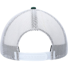 Athletics '47 Primary Logo Trucker Snapback Hat - Green/White - 47 brand Lifestyle