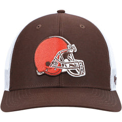 47 brand Cleveland Browns '47 Trucker Snapback Hat Brown/White