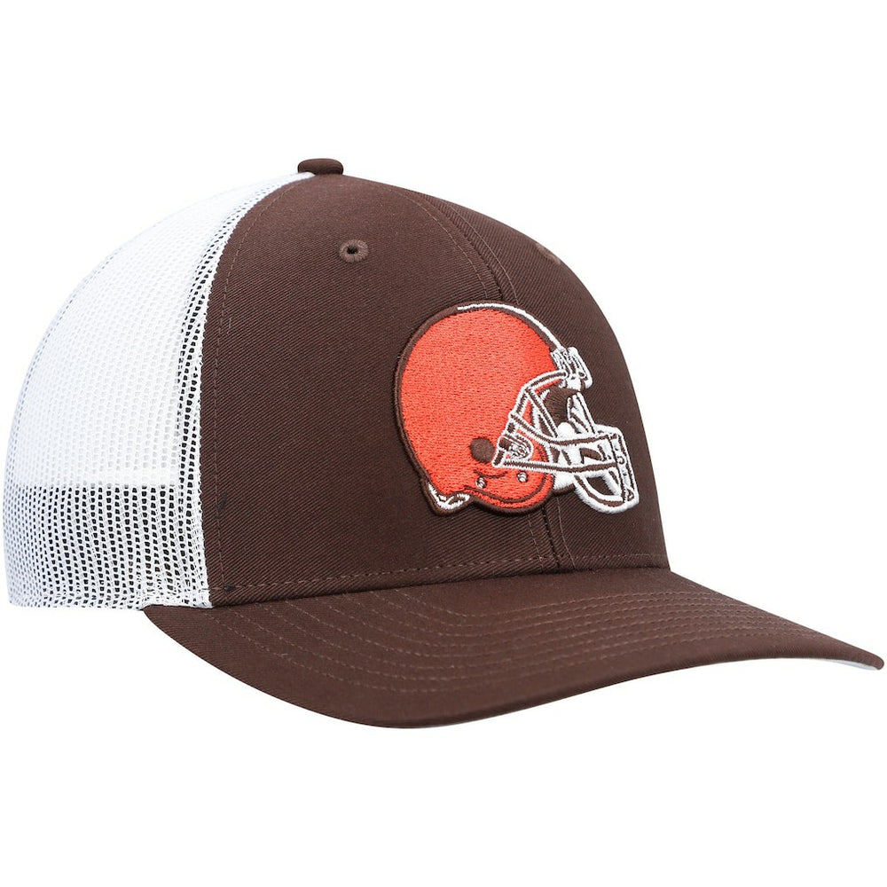 47 brand Cleveland Browns '47 Trucker Snapback Hat Brown/White