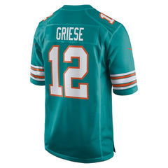 Nike Bob Griese Miami Dolphins Retired Player Jersey Aqua