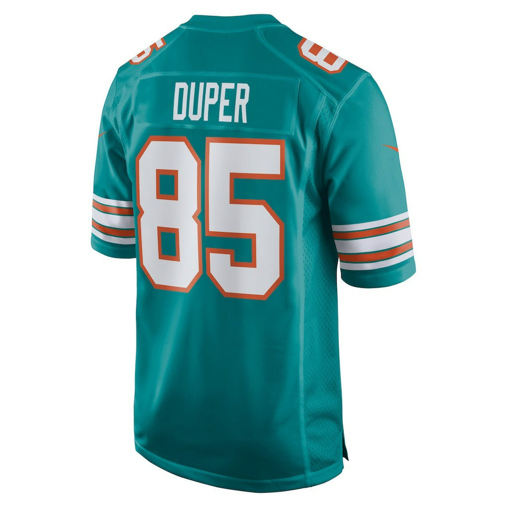 Nike Mark Duper Miami Dolphins Retired Player Jersey Aqua