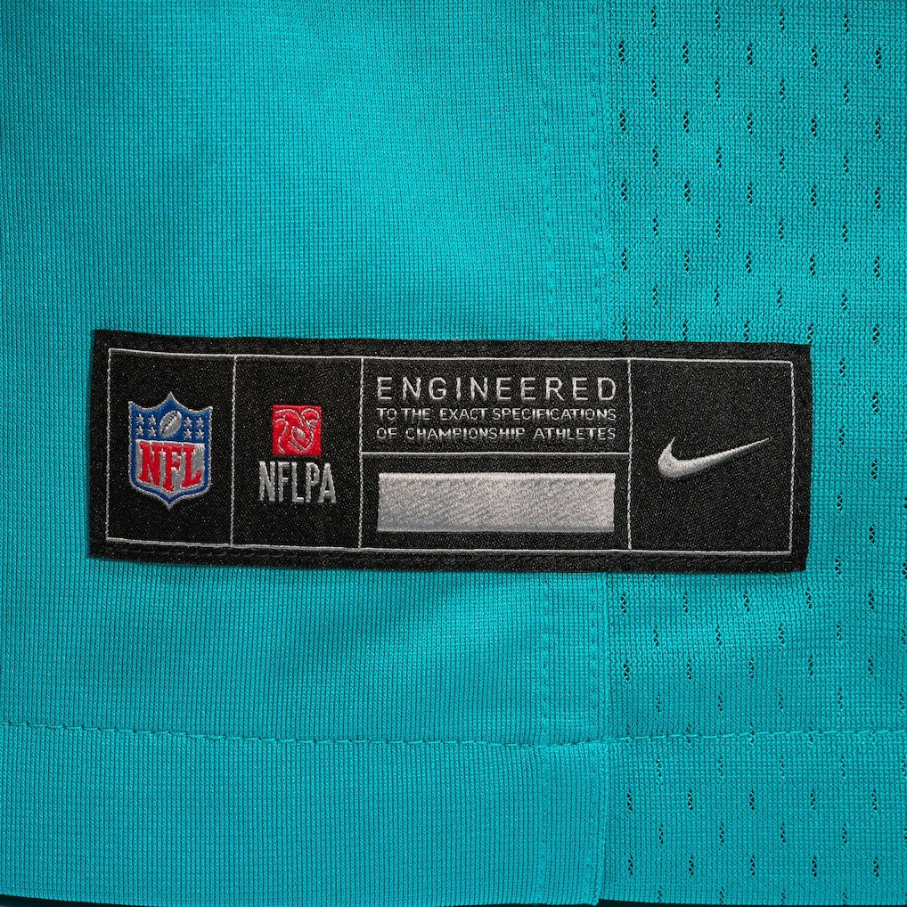 Nike Mark Duper Miami Dolphins Retired Player Jersey Aqua