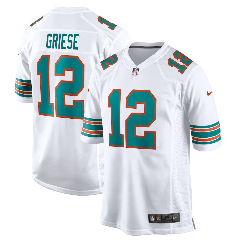Nike Bob Griese Miami Dolphins Retired Player Jersey White