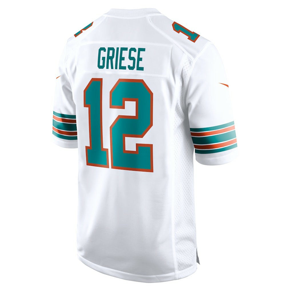 Nike Bob Griese Miami Dolphins Retired Player Jersey White