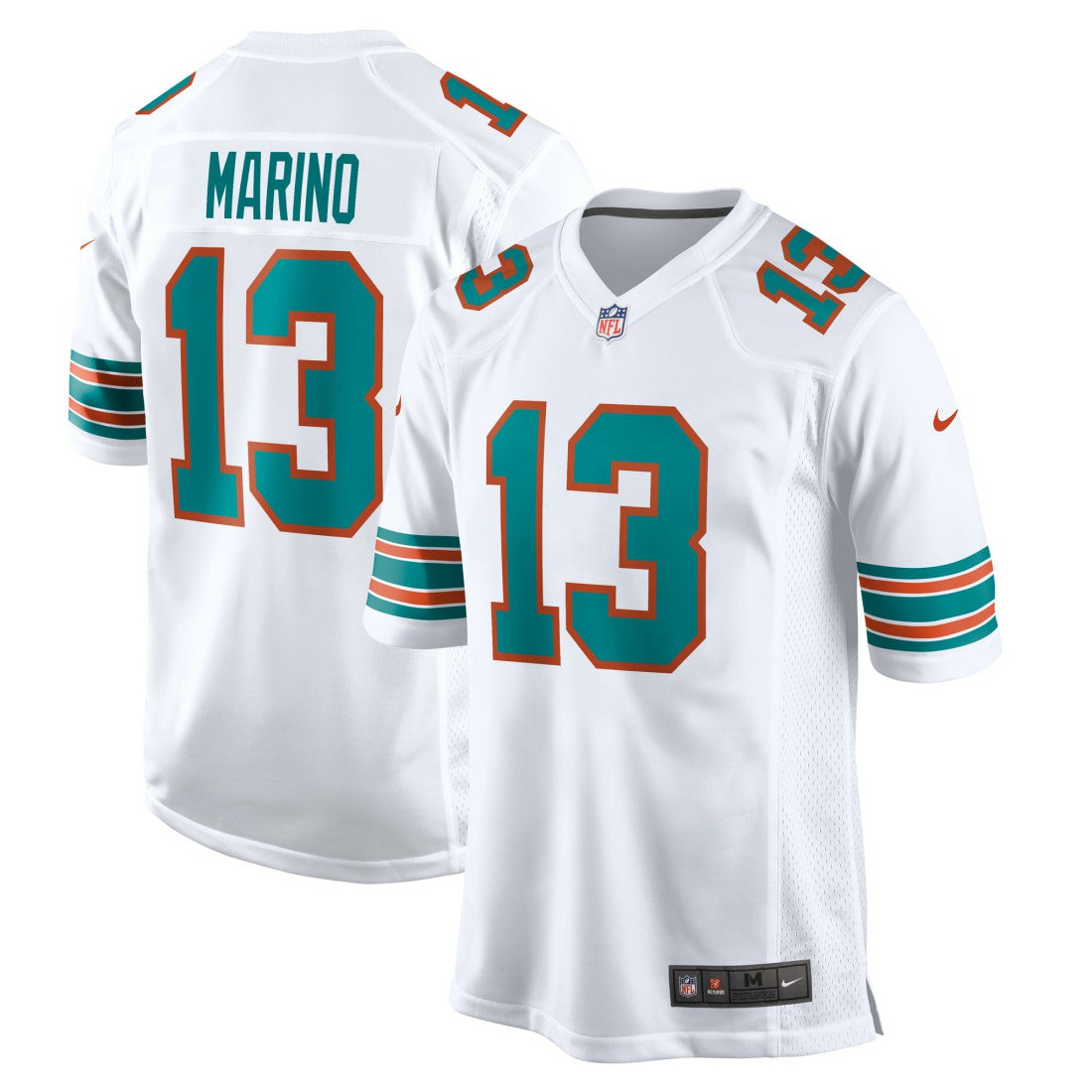 Nike Dan Marino Miami Dolphins Retired Player Jersey White