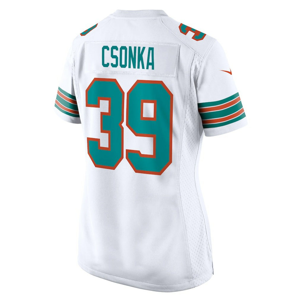 Nike Larry Csonka Miami Dolphins Retired Player Jersey White