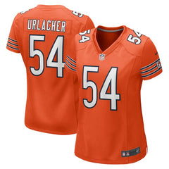 Nike Brian Urlacher Chicago Bears Women's Retired Player Jersey Orange